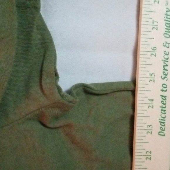Dia Pacheco graphic Tshirt  XXL Army Green NWT - Picture 6 of 7